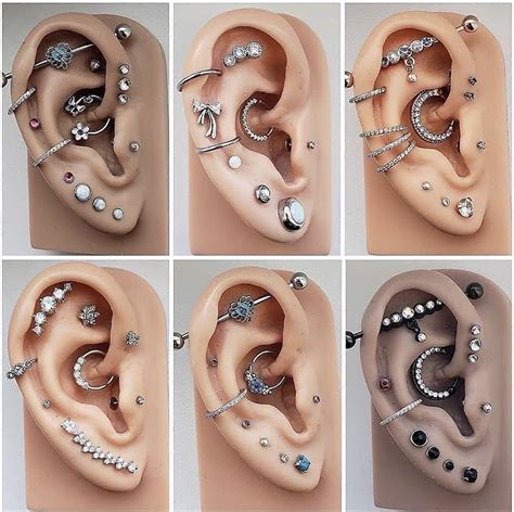 Different Ear Piercing Types & Healing Times